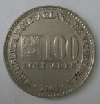 monedas de America - Venezuela -  2001 reverso