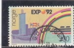 Stamps : Europe : Norway :  EXPO.92