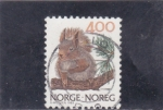 Stamps Norway -  ARDILLA