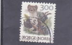 Sellos de Europa - Noruega -  COMADREJA