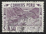 Stamps Peru -  Cultivo del maiz