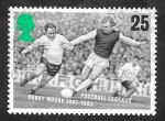 Stamps United Kingdom -  1872 - Bobby Moore, futbolista