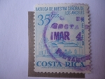 Stamps Costa Rica -  Basilica de Nuestra Señora de los Ängeles.