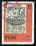 Stamps Peru -  Calendario Maya