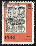 Sellos de America - Per -  Calendario Maya