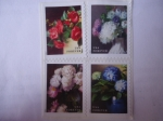 Stamps United States -  Flora.