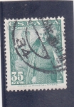 Stamps Spain -  GENERAL FRANCO (30)