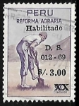 Sellos de America - Per -  Reforma agraria 