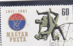 Stamps Hungary -  LUCHA LIBRE