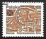 Stamps Poland -  Maquinaria
