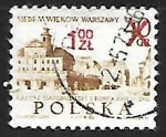 Stamps Poland -  Old Town Hall, 18th Cent.