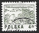 Stamps Poland -  Niños cazando gansos