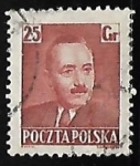 Stamps : Europe : Poland :  Pres. Boleslaw Bierut