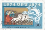 Stamps Hungary -  CENTENARIO UPU