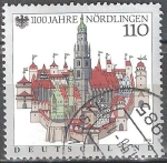 Sellos de Europa - Alemania -  1100 años Nördlingen.