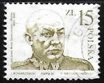 Stamps Poland -  Gen. Karol Swierczewski-Walter (1897-1947)