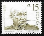 Stamps Poland -  Gen. Karol Swierczewski-Walter (1897-1947)