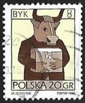 Sellos de Europa - Polonia -  Signos del Zodiaco - Taurus