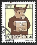 Sellos de Europa - Polonia -  Signos del zodiaco - Taurus
