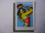 Stamps United States -  Mujer Maravilla - Wonder Woman - Modern Age