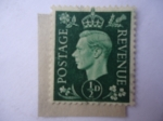 Stamps United Kingdom -  Jorge VI.