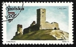 Stamps Poland -  Checiny Castle