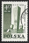 Stamps Poland -  Monumento en Wałcz