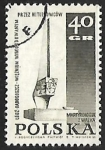 Stamps Poland -  Monumento en Lodz