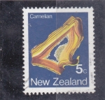 Stamps New Zealand -  CARNELIAN