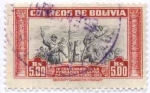Sellos de America - Bolivia -  Conmemoracion del IV Centenario de la Fundacion de La Paz