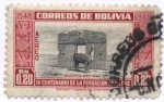 Sellos de America - Bolivia -  Conmemoracion del IV Centenario de la Fundacion de La Paz