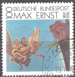 Sellos de Europa - Alemania -  Centenario de nacimiento de Max Ernst,pintor, artista gráfico y escultor. 