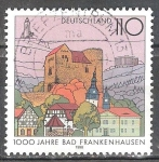 Stamps Germany -  1000 años Bad Frankenhausen.