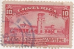 Stamps Costa Rica -  Aereo Y & T Nº 39   Aeropuerto