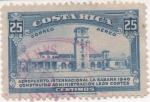 Sellos de America - Costa Rica -  Aereo Y & T Nº 40   Aeropuerto