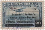 Stamps Costa Rica -  Aereo Y & T Nº 47   Limites
