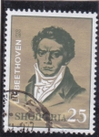 Stamps Albania -  BEETHOVEN