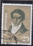 Sellos de Europa - Albania -  BEETHOVEN