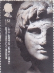 Stamps United Kingdom -  ROSTRO