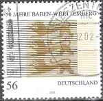 Stamps Germany -  50 años Baden-Württemberg.