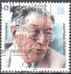 Stamps Germany -  Josef Felder (1900-2000), periodista,luchador de la resistencia y político.