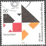 Stamps Germany -  50.º Aniversario de la Agencia Federal para la Educación Cívica. 