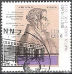 Stamps Germany -  450.º aniversario de Martin Bucer, teólogo y reformador.