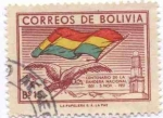 Stamps Bolivia -  Conmemoracion del centenario de la bandera