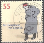 Stamps Germany -  Centenario del robo de efectivo del capitán de Köpenick.