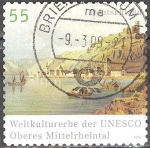 Sellos de Europa - Alemania -  Patrimonio de la Humanidad por la UNESCO, medio superior del valle del Rin.