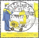 Stamps Germany -  Serie Correos 2007,Cartero.
