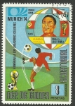 Stamps Equatorial Guinea -  24 - Eusebio, futbolista de la selección de Portugal