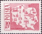 Stamps Poland -  Atracciones Turisticas