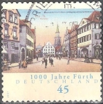 Stamps Germany -  1000 años Fürth.